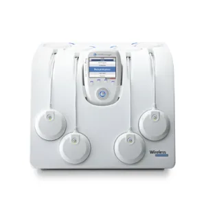 Chattanooga Wireless Professional 4CH Full juhtmevaba elektriraviseade dokkimisjaamas nelja mooduli ja pultidega