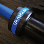 Men's olympic bar 220 cm royal blue - Image 3