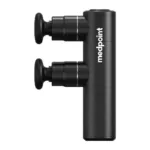 Medpoint kahe peaga massaažipüstol Mini Twin Black Edition - Image 4