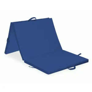 3-osaline matt 195x85x5cm Sinine Habys 