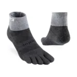 Injinji TRAIL Keskmise paksusega poolkõrged varvassokid tumehallid 2023 - Image 2