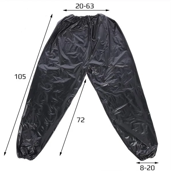 SAUNA SUIT HMS kaalulangetus sportlastele mõõdud.