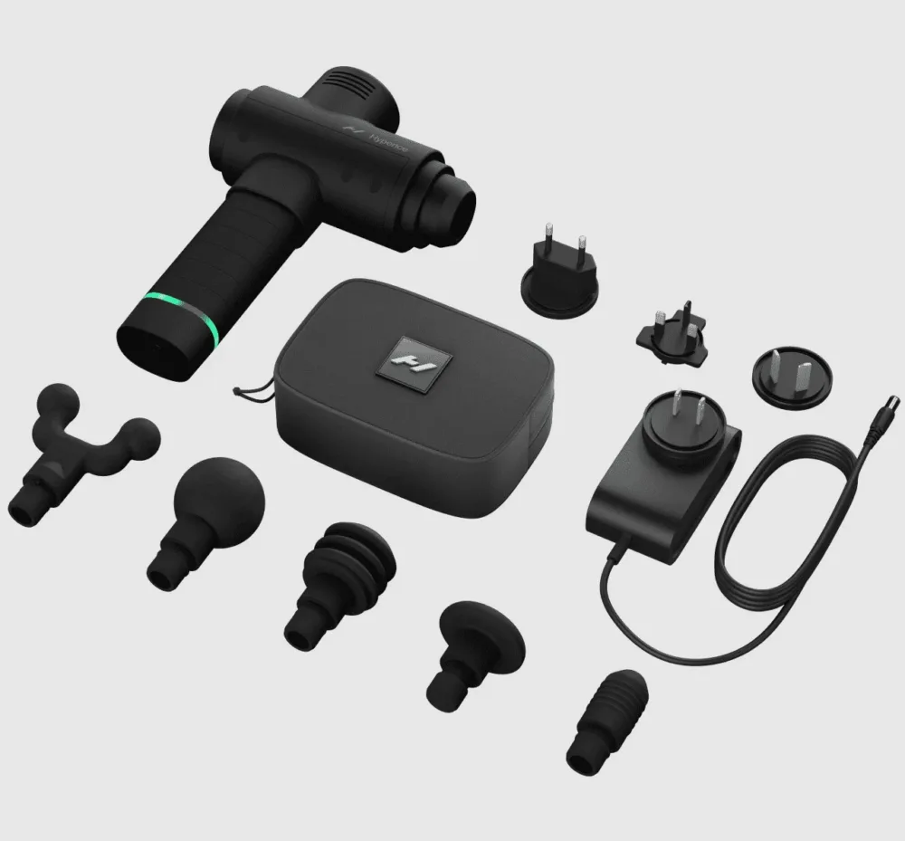 Hypervolt 2 Massaažipüstol Must komplekt