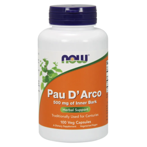Now Foods, Pau D' Arco (Sipelgapuu koor), 500 mg