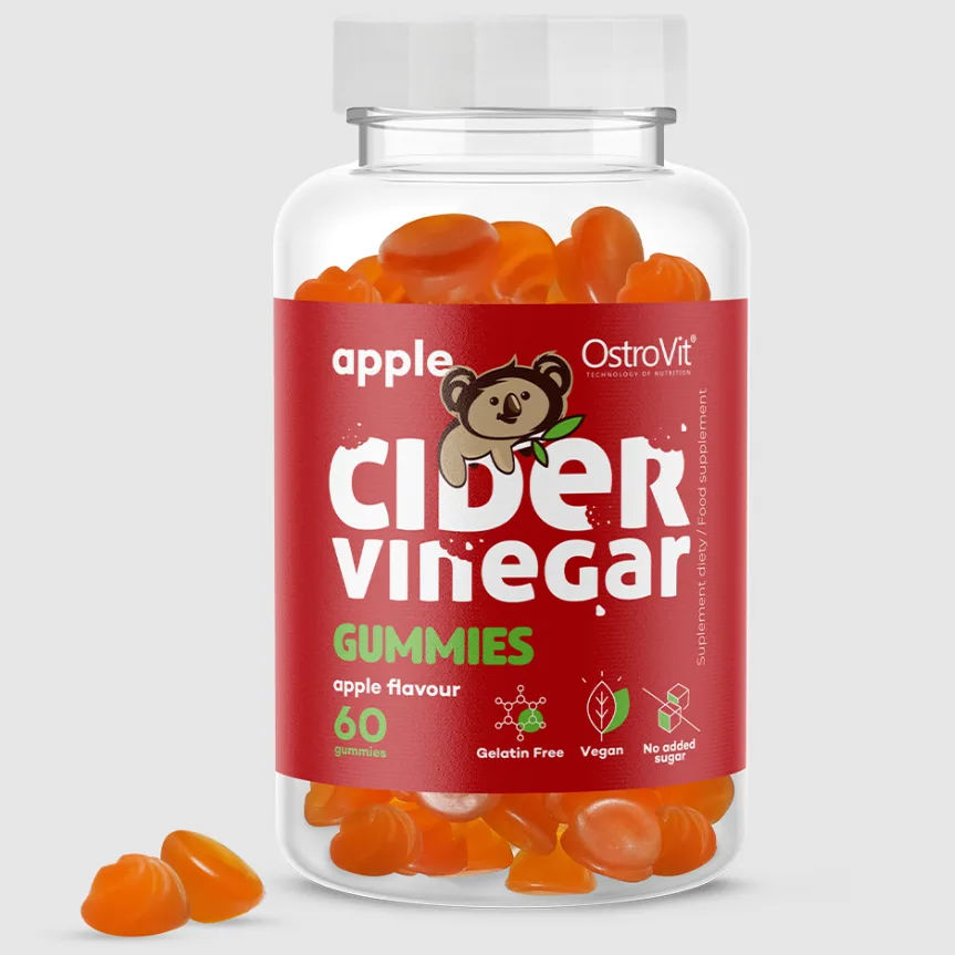OstroVit Apple Cider Vinegar Gummies 60pcs OstroVit Apple Cider Vinegar Gummies 60pcs