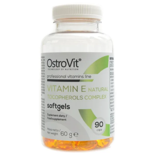 OstroVit Vitamin E Natural Tocopherols Complex 90 caps OstroVit Vitamin E Natural Tocopherols Complex 90 caps