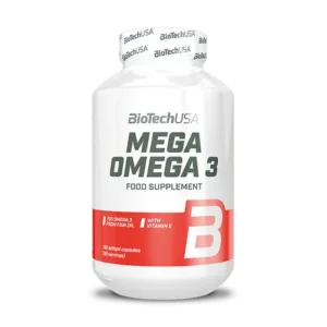 Mega Omega 3, 180 kapslit BioTechUSA