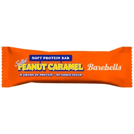 Proteiinibatoon Soft Bar, Peanut Caramel, Barebells, 55g