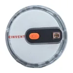 Kinvent K-POWER biomehaaniline hübriidsensor, tootekood MP.21.02.FN – pilt 2: K-Power anduri pealtvaade: toitenupp ja laadimiskontaktid