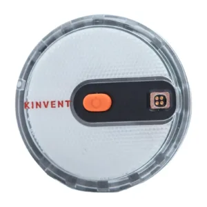 Kinvent K-POWER biomehaaniline hübriidsensor, tootekood MP.21.02.FN – pilt 2: K-Power anduri pealtvaade: toitenupp ja laadimiskontaktid