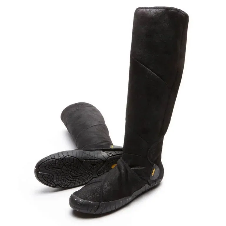 Furoshiki shearling high cut boot Black5 Furoshiki shearling high cut boot Black5