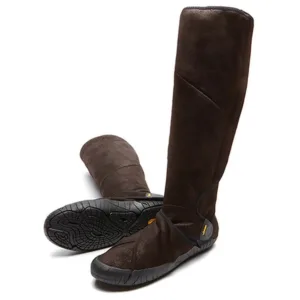 Vibram Furoshiki Shearling High cut Boots Dark Brown5