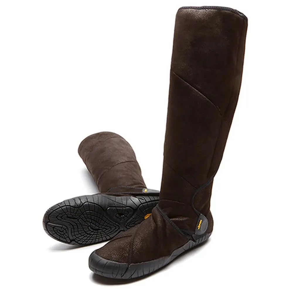 Vibram Furoshiki Shearling High cut Boots Dark Brown5 Vibram Furoshiki Shearling High cut Boots Dark Brown5