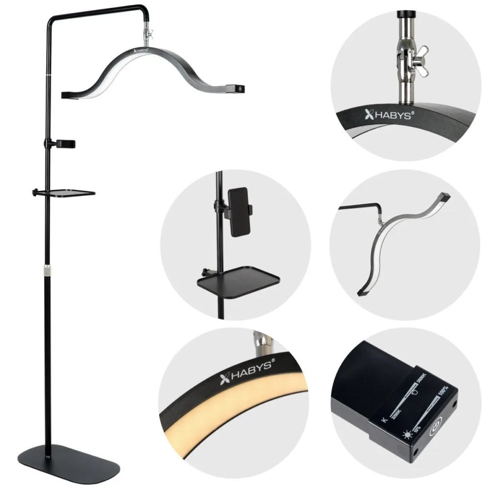 Vena Dark kosmeetiline valgusti must Vena Dark kosmeetiline valgusti must