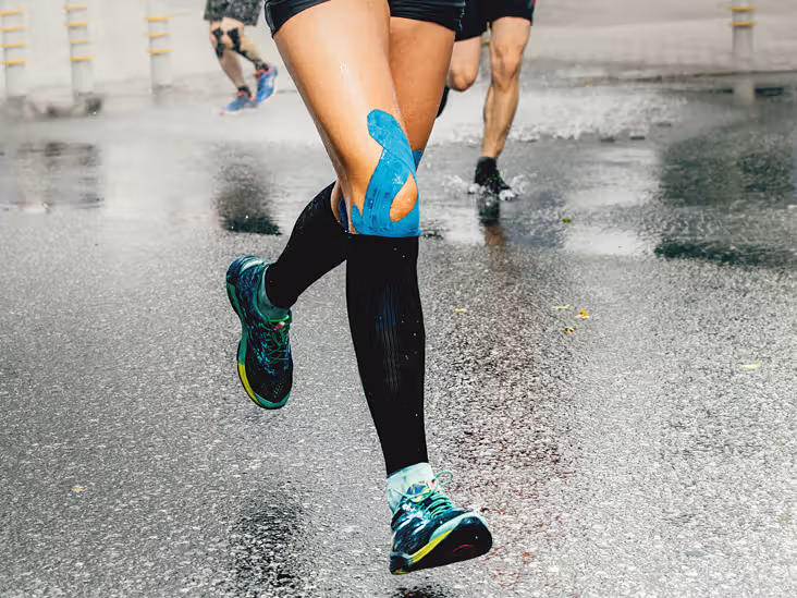 woman running taped knee 732x549 thumbnail