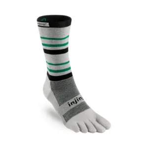 Injinji RUN õhukesed kõrged varvassokid coolmax EMERALD