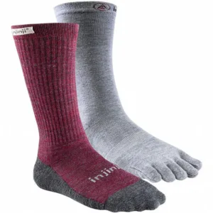 Injinji Women's Liner + Hiker kõrged ja soojad varvassokid MAROON