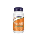 Now Foods, Aloe 10 000 and Probiotics (Probiootikumid), 60 kapslit