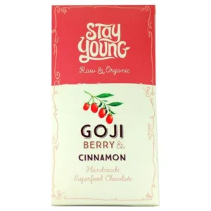 imgi 3 Toorsokolaadi tahvel goji marjade ja kaneeliga 44g