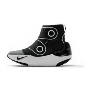 Hyperboot soojenduse ja kompressiooniga taastumissaabas, Black & White, külgvaade