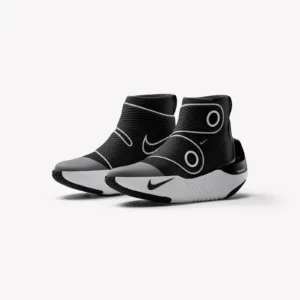 Hyperice x Nike Hyperboot saabaste paar helehallil taustal