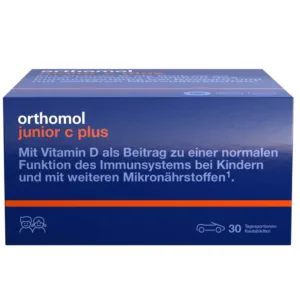 ORTHOMOL JUNIOR C PLUS TAB. mand./Oran. N30