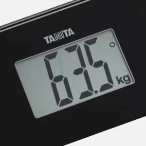 Tanita HD 386 kompaktne digitaalne kehakaal, must0