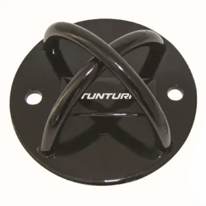 Must kinnitus treeningrihmadele TUNTURI Suspension Trainer Mount valgel taustal