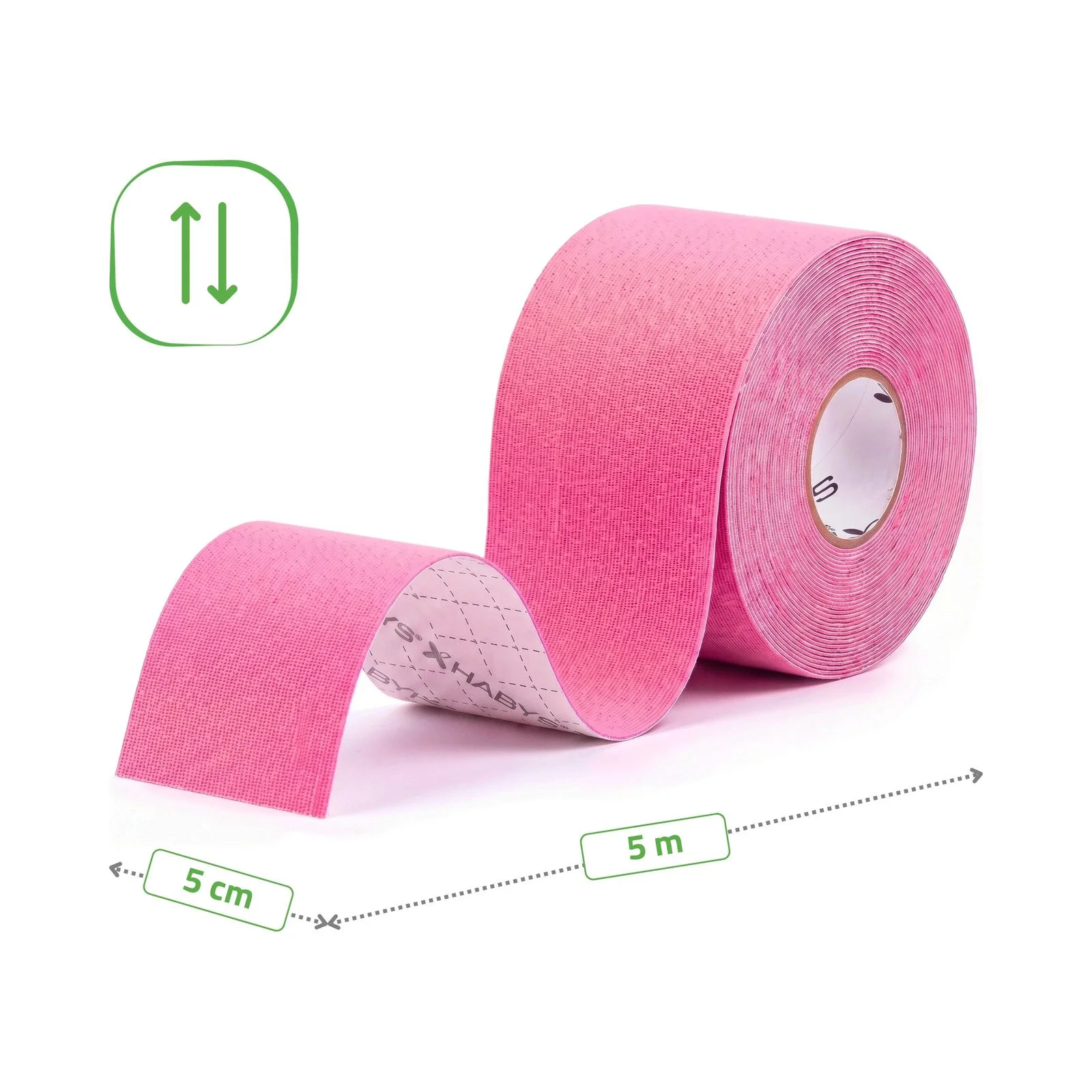 Kinesioteip näole 5 cm × 5 m – V-IWR1 Kinesioteip näole 5 cm × 5 m, tootekood V-IWR1