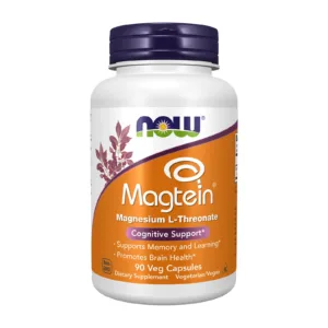 NOW Foods Magtein magneesium L-treonaat 90 kapslit, tootekood 733739023902 – purk eestvaates