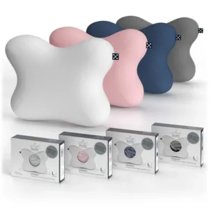 Relieve padjapüür neljas värvis SmartSleep Relieve padjal koos tootja pakenditega