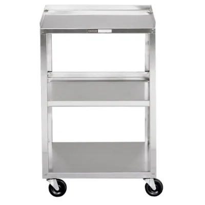 Roostevabast terasest käru MB-T, 3 riiulit, 75 cm