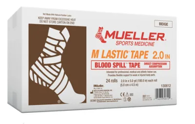 MLastic elastikliimside, 5 cm × 4,5 m — kast 24 rulli
