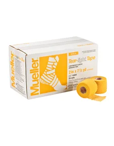 Tear-Light elastikliimside, kuldne, 5 cm × 6,8 m — kast 24 rulli