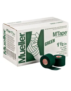 MTape sporditeip, roheline, 3,8 cm × 9,1 m — kast 32 rulli