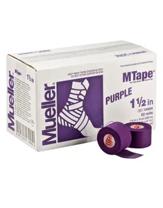 MTape sporditeip, lilla, 3,8 cm × 9,1 m — kast 32 rulli