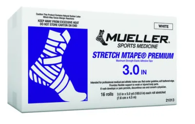 Stretch MTape Premium elastne sporditeip, 7,6 cm × 4,5 m — kast 16 rulli