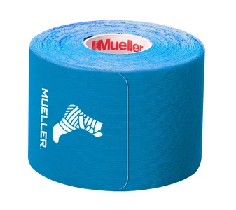 Kinesiology Tape kinesioteip, eellõigatud ribad, sinine, 5 cm × 5 m