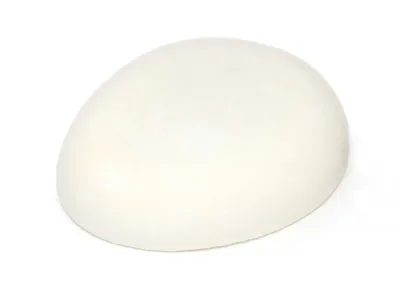 Sit Ring kate, valge (ümmargune ja ovaalne)
