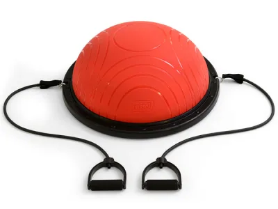 Fit-Dome Sport tasakaalupoolkera kummidega, punane