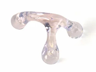 Funmassager masseerija, läbipaistev