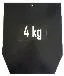 Terasplaadid raskusvestile Pro 4 kg, 2 tk
